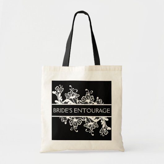 Bride Entourage Canvas Bag Tote Bag (Voorkant)