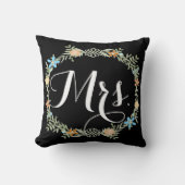 Bride Floral Garland Sierkussen (Voorkant)