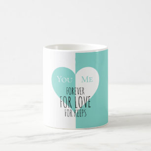 BRIDE Forever You Me Wedding Suite Magische Mok