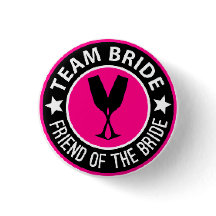 "Bride Friend"-Button