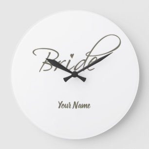 Bride gift Bachelorette Verloving Stag Grote Klok