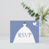 Bride Gown Blue RSVP (Debout devant)
