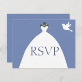 Bride Gown Blue RSVP (Devant / Derrière)
