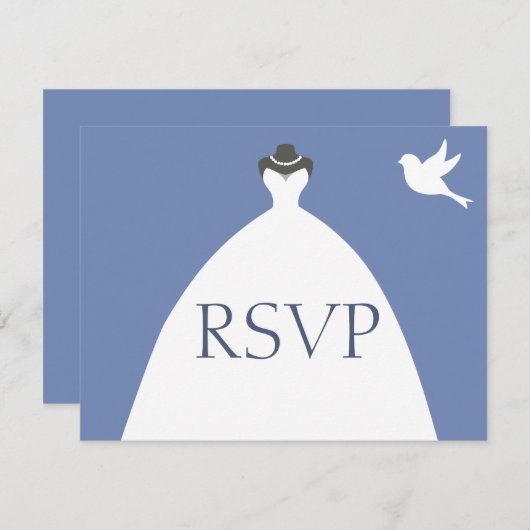 Bride Gown Blue RSVP (Devant / Derrière)