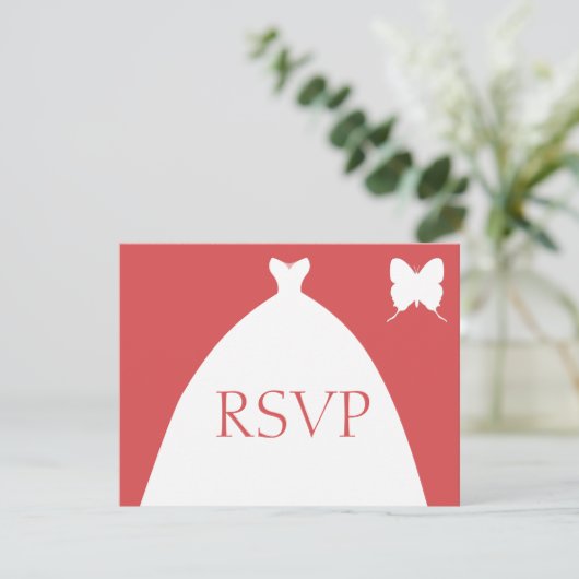 Bride Gown rose RSVP (Debout devant)