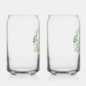 Bride & Groom Personalized Mr & Mrs  Floral (Droite)