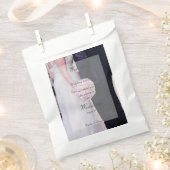 Bride & groom photography editable bruiloft bedankzakje (Geknipt)