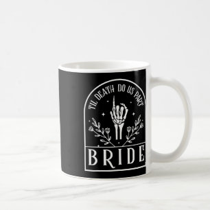 Bride Groom Skeleton Gothic Halloween Verloving W Koffiemok