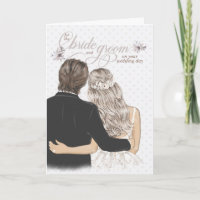 Bride & Groom Taupe Wedding Congratulations