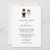 Bride & Groom - Weddenschap Kaart (Voorkant)