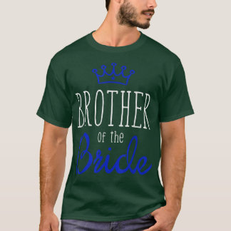 Bride Groom's Broer van het bruiddplein G T-shirt