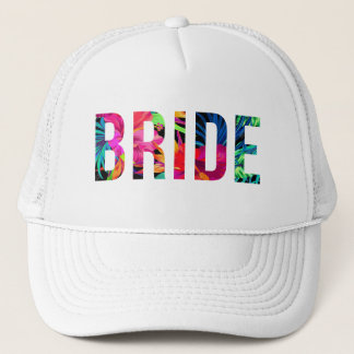 BRIDE Hawaiian Tropical Trucker Hat Pet