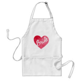 Bride Heart Apron Standaard Schort