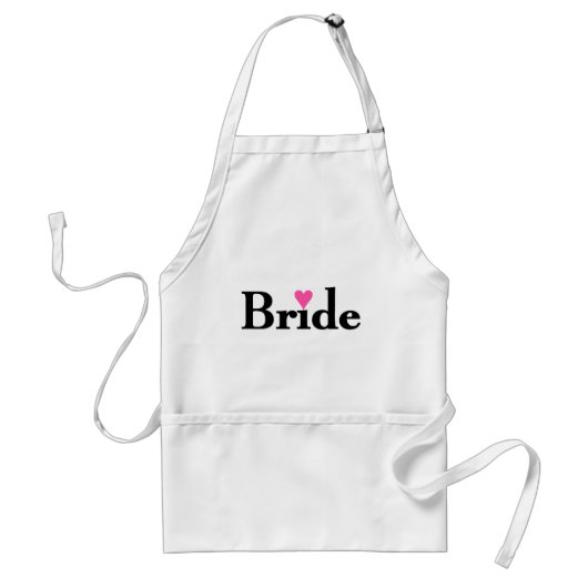 Bride Heart Standaard Schort (Voorkant)