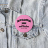 Bride in opleiding Button (roze) (In situ)