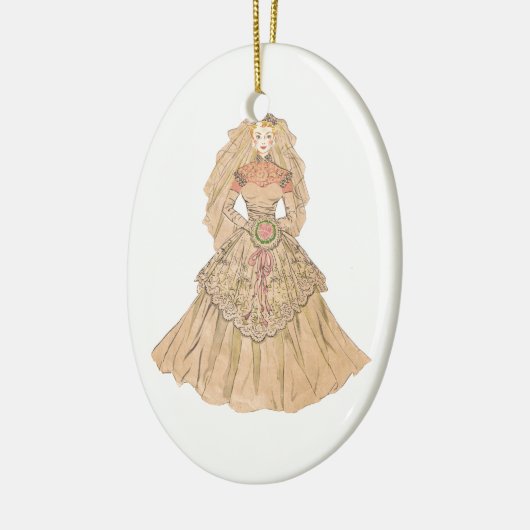 bride keramisch ornament (Links)