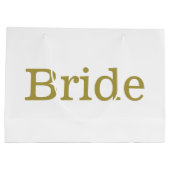 Bride Large Gift Bag Groot Cadeauzakje (Achterkant)
