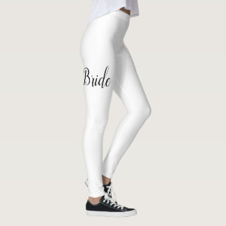 Bride leggings zijn sexy.