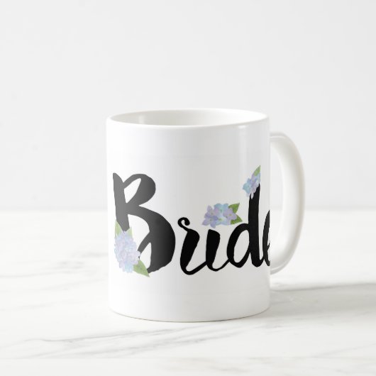 Bride Mok - Paarse hydrangeas (Voorkant rechts)