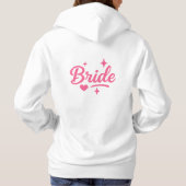 Bride Neon Pink Hoodie (Achterkant)