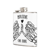 Bride of Die Til Death Do US Party gothic Wedding Heupfles (Links)