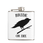 Bride of Die Til Death Do US Party gothic Wedding Heupfles (Voorkant)