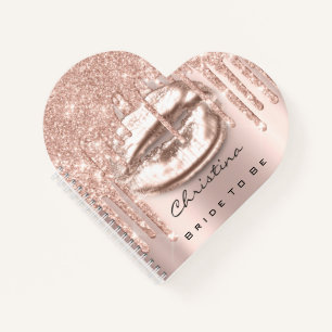 Bride om 16e druppelaar te zijn prinses Makeup Kis Notitieboek