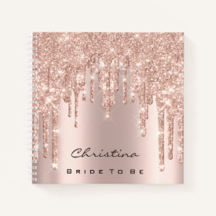 Bride om 16th Spark Princess Makeup Roos te zijn Notitieboek