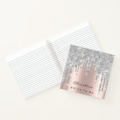 Bride om 16th Spark te zijn prinses Makeup Grey Notitieboek (Binnen)