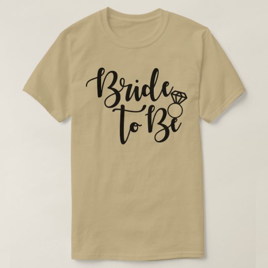 Bride om de toekomst van de bruiloft te zijn, Mrs. T-shirt (Design voorkant)