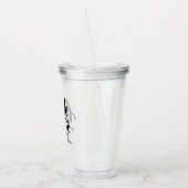 Bride om douanenaam te zijn acryl drinkbeker (Links)