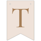 Bride om gematigde bloem te zijn vlaggetjes (Eerste vlag)