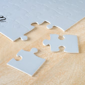 Bride om mooi blauw te zijn legpuzzel (Zijkant)