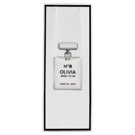 BRIDE Parisian Theme Shower Bridal Birthday Party Wijn Cadeautas