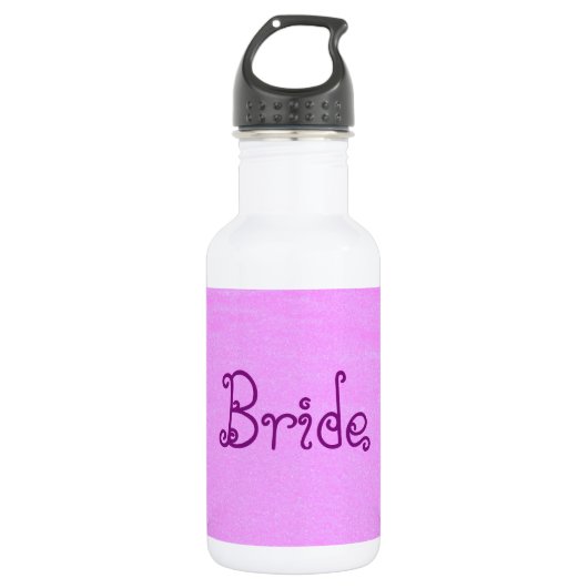Bride Pink Waterfles (Voorkant)