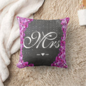 Bride Radiant Orchid Sweet Pea Wedding Kussen (Deken)