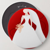 BRIDE RONDE BUTTON 6,0 CM (Voorkant /achterkant)