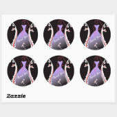 Bride Ronde Sticker (Vel)