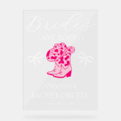 Bride’s Last Rodeo Personalized Bachelorette Party (Recto)