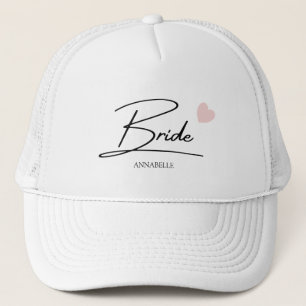 Bride Script Aangepaste naam Trucker Hoed Pet