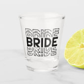 Bride shot glas (Voorkant)