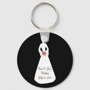 Bride Silhouette I Sleutelhanger