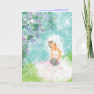 Bride Sitting Bruids Douche Uitnodiging