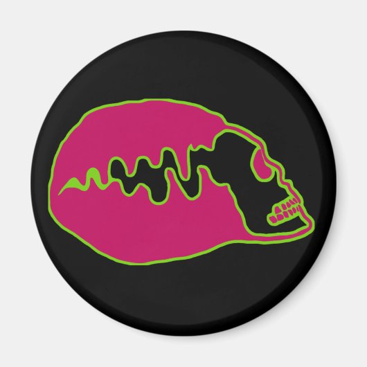 Bride Skull Magneet (Voorkant)