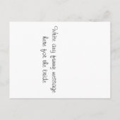 Bride Sokken Kold Feet  Bird Briefkaart (Achterkant)