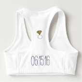 Bride Sports Bra! Sport BH (Achterkant)