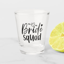 Bride Squad Bachelorette Shot Glas