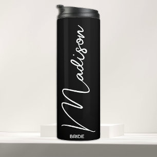Bride Squad Custom Bridesmaid Giften met naam Thermosbeker