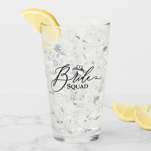 Bride Squad Glas (Voorkant ijs)