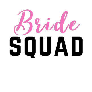 Bride Squad | Hot-roze Bachelorette Bridesmaid T-shirt